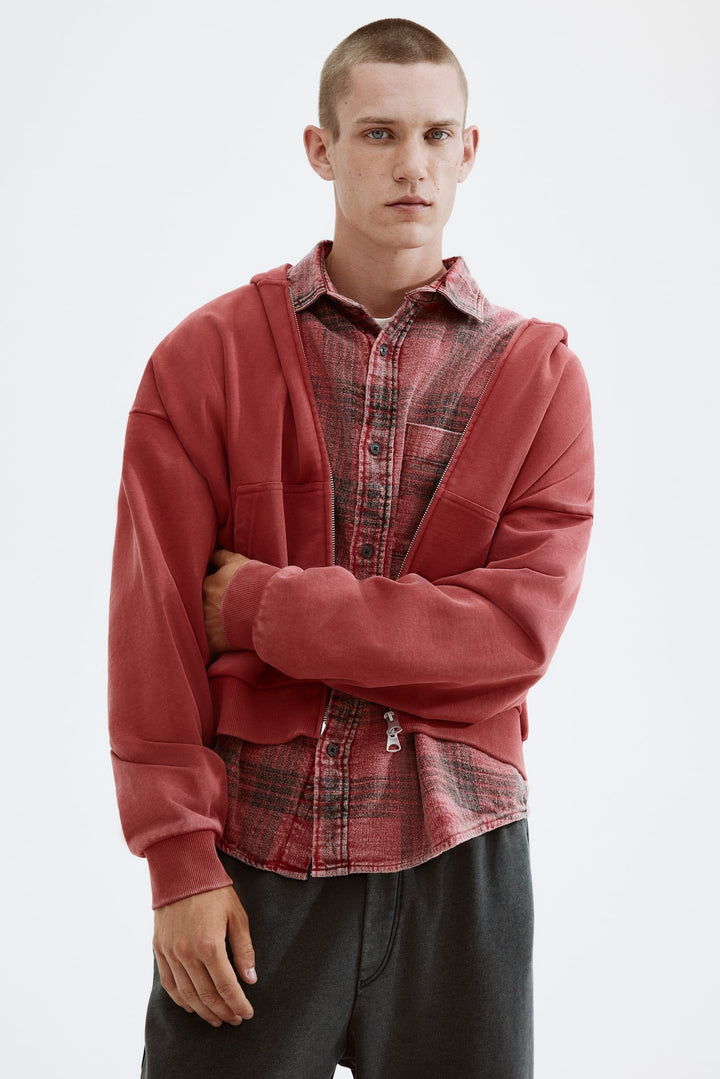 H&M Oversized-Fit Hooded Jacket