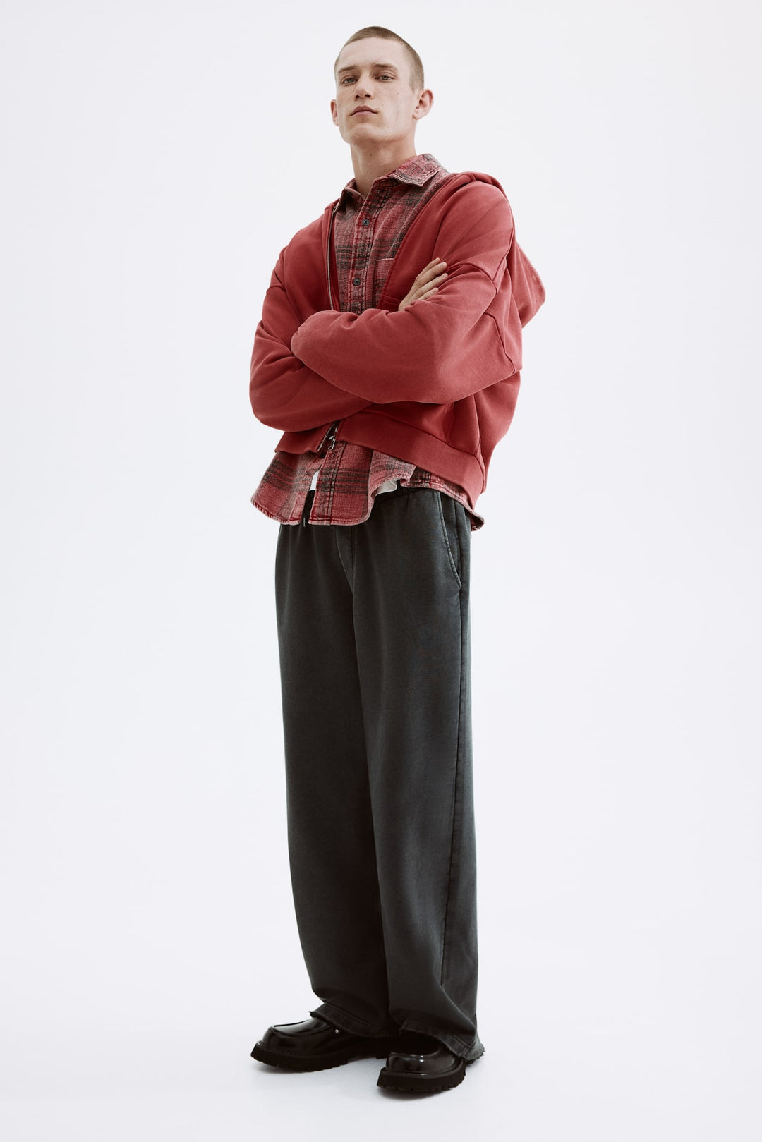 H&M Oversized-Fit Hooded Jacket