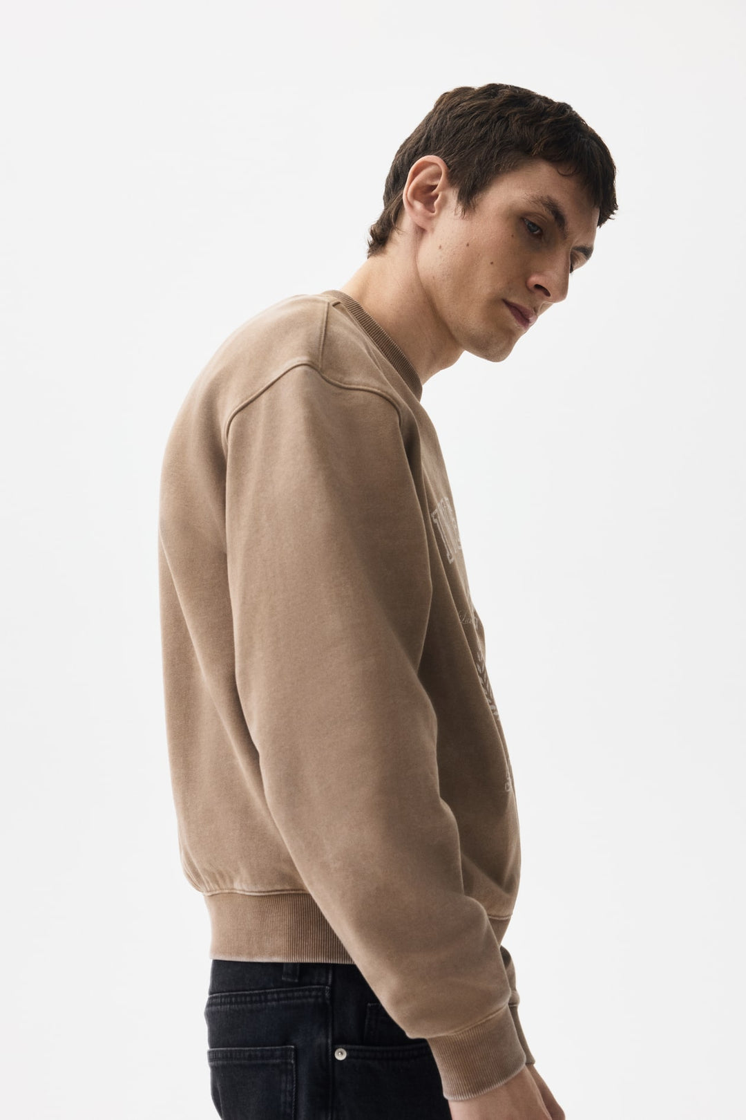 H&M Loose-Fit Printed Sweatshirt