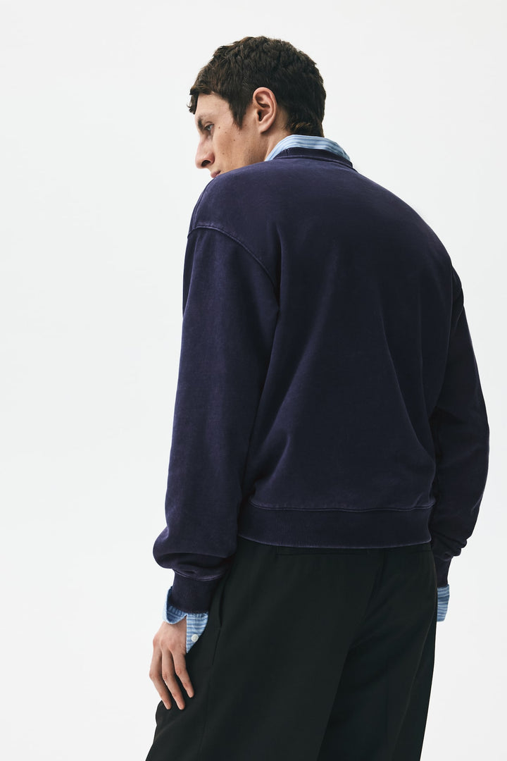 H&M Loose-Fit Printed Sweatshirt