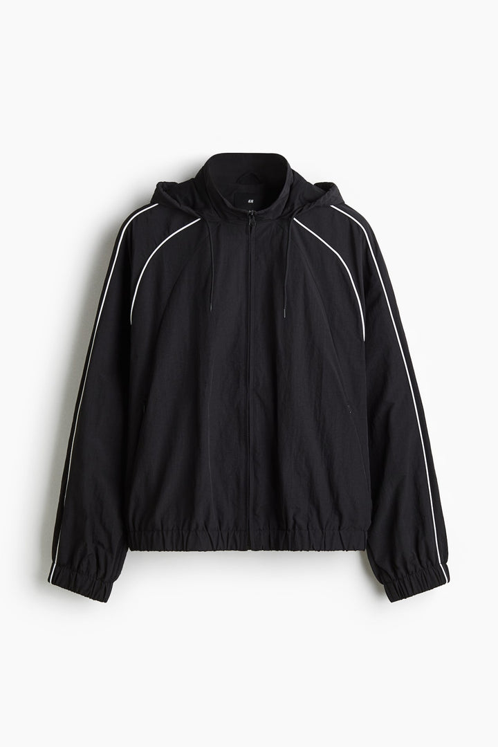 H&M Loose-Fit Nylon Track Jacket
