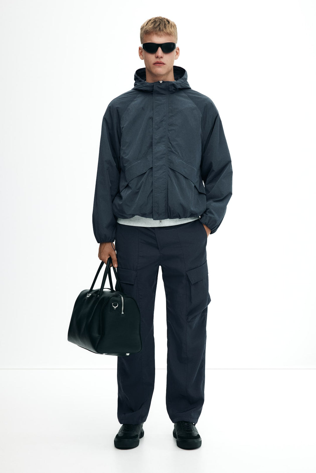 H&M Loose-Fit Nylon Windbreaker
