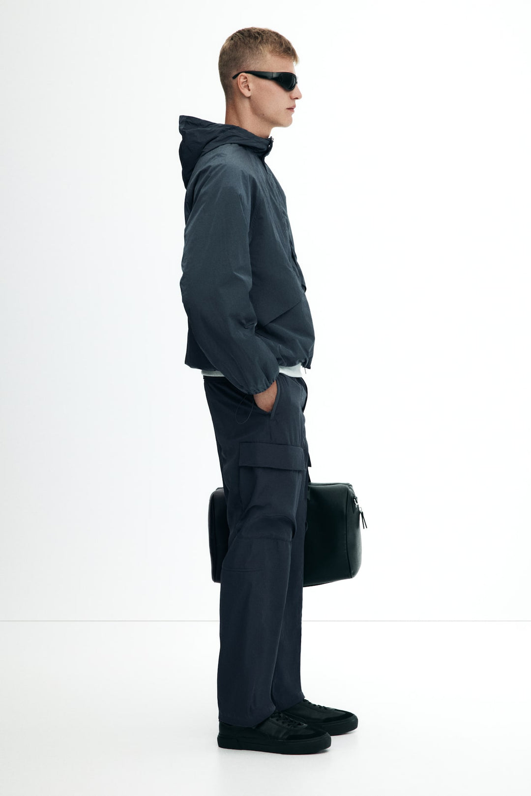 H&M Loose-Fit Nylon Windbreaker