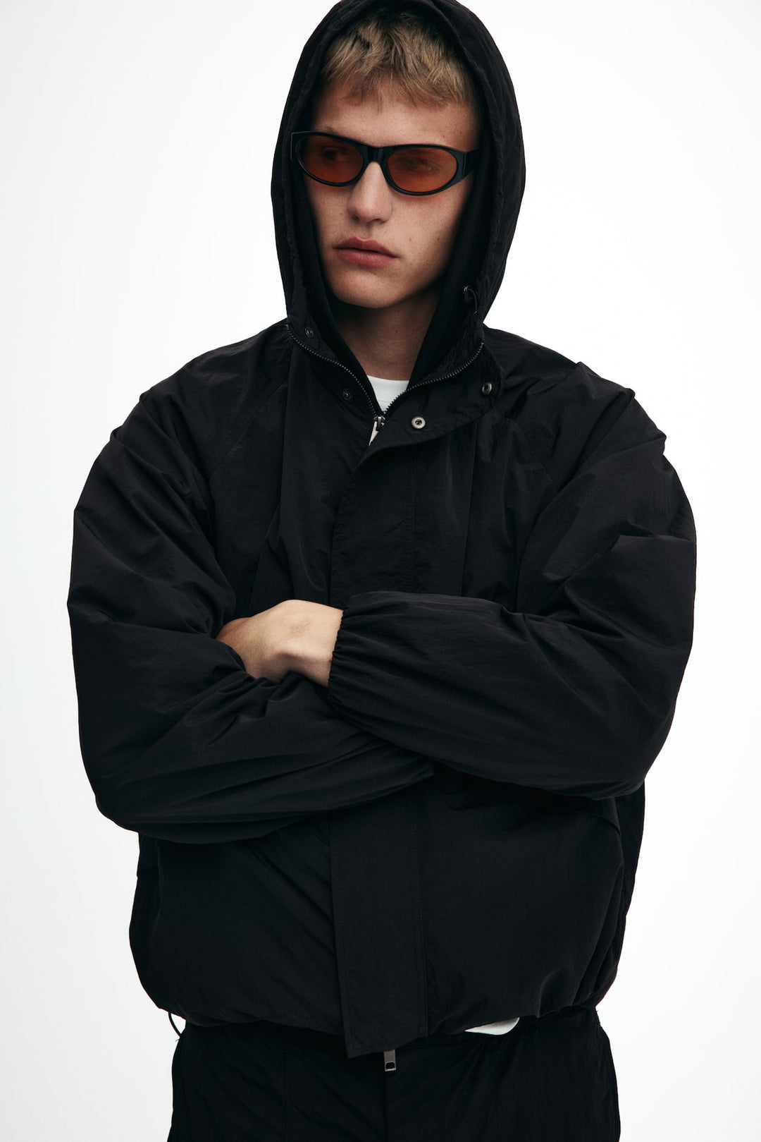 H&M Loose-Fit Nylon Windbreaker