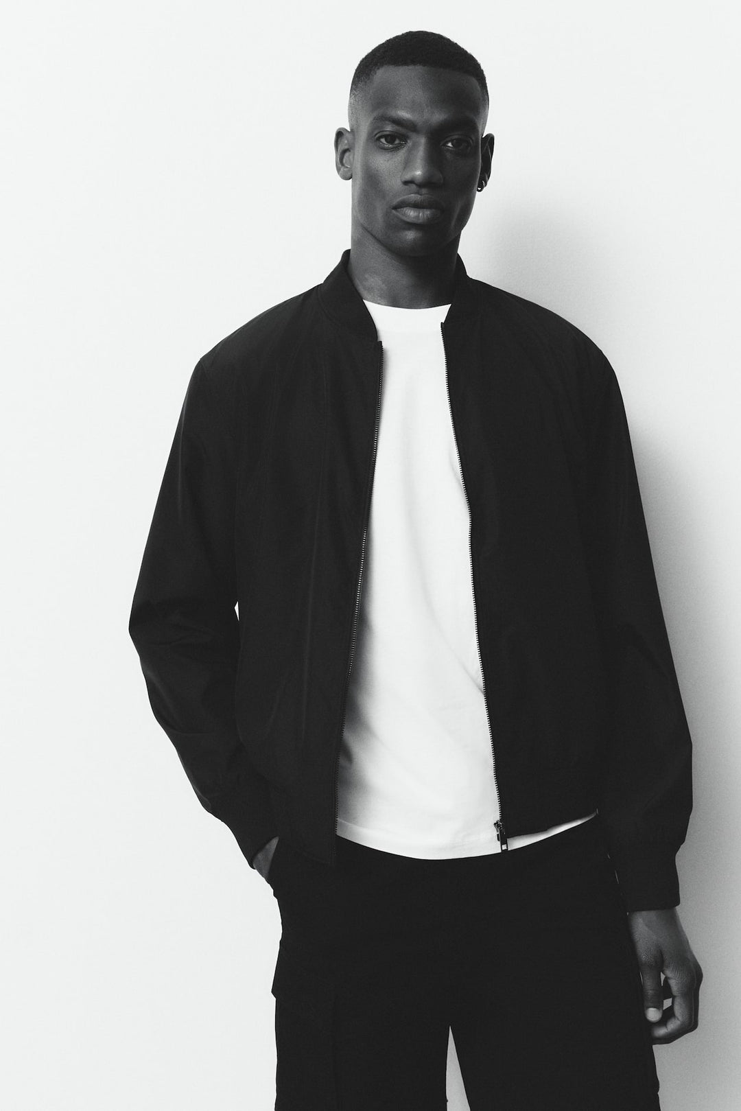 H&M Regular-Fit Lightweight Bomber Jacket