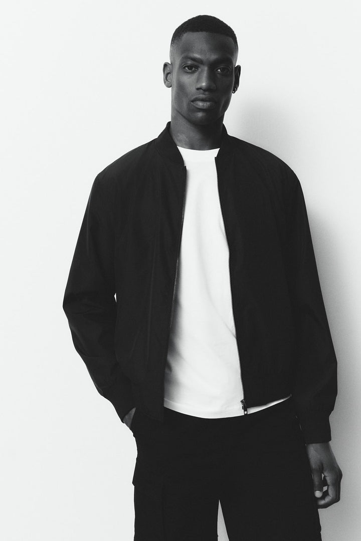 H&M Regular-Fit Lightweight Bomber Jacket