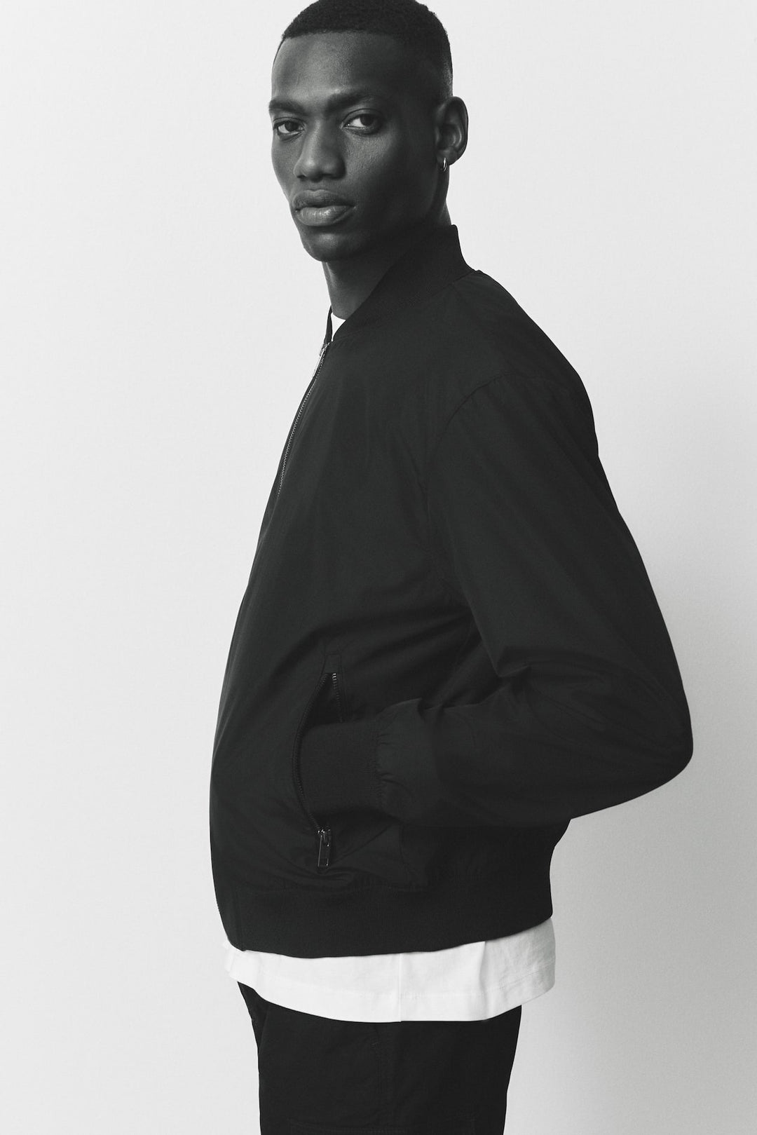 H&M Regular-Fit Lightweight Bomber Jacket