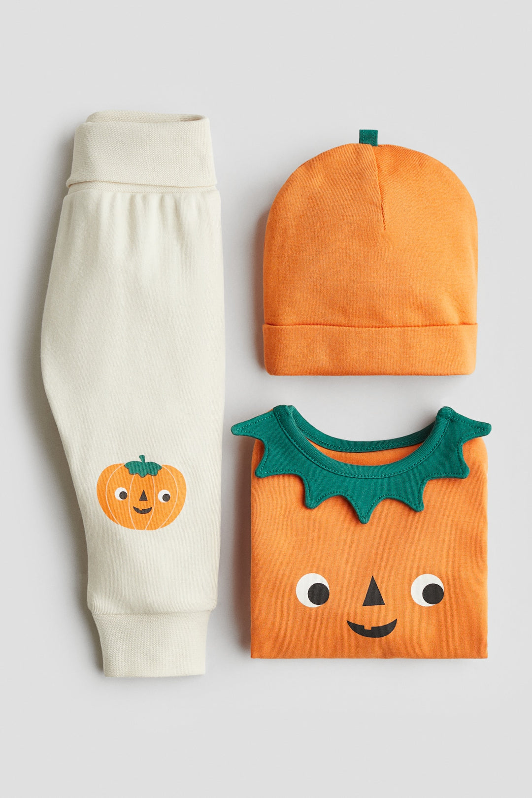 H&M 3-piece Cotton Jersey Set