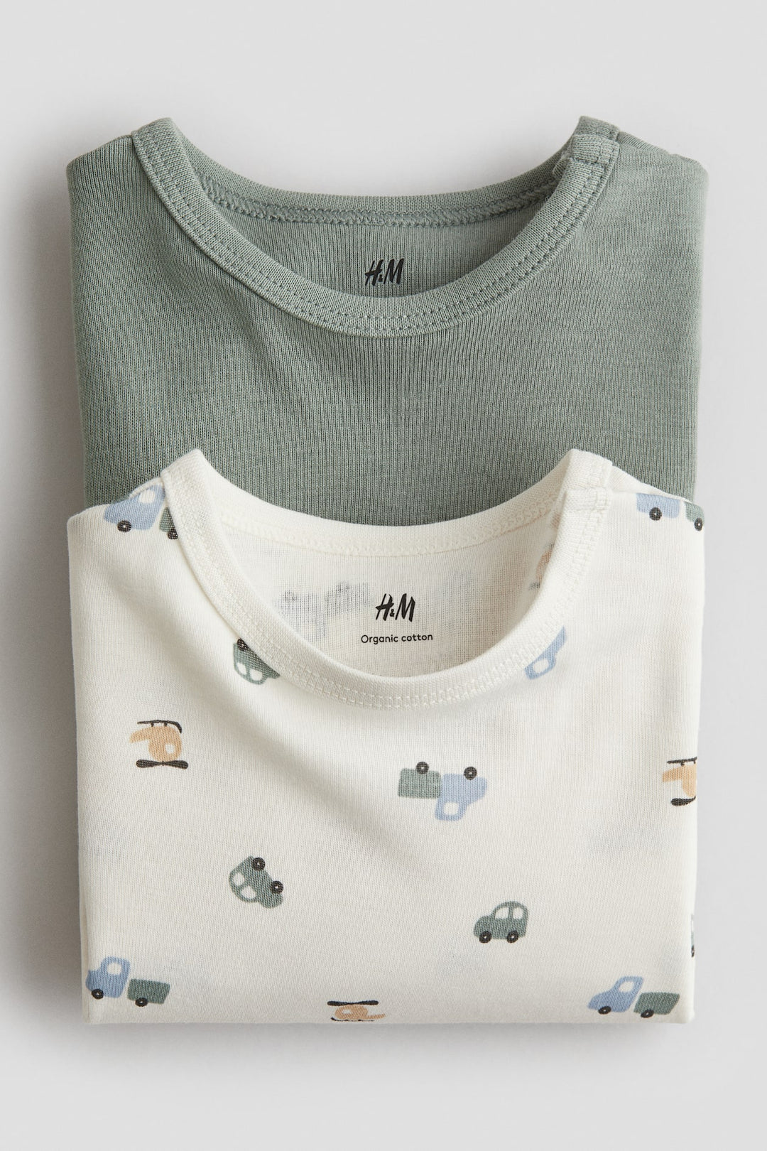 H&M 2-pack Long-sleeved Bodysuits