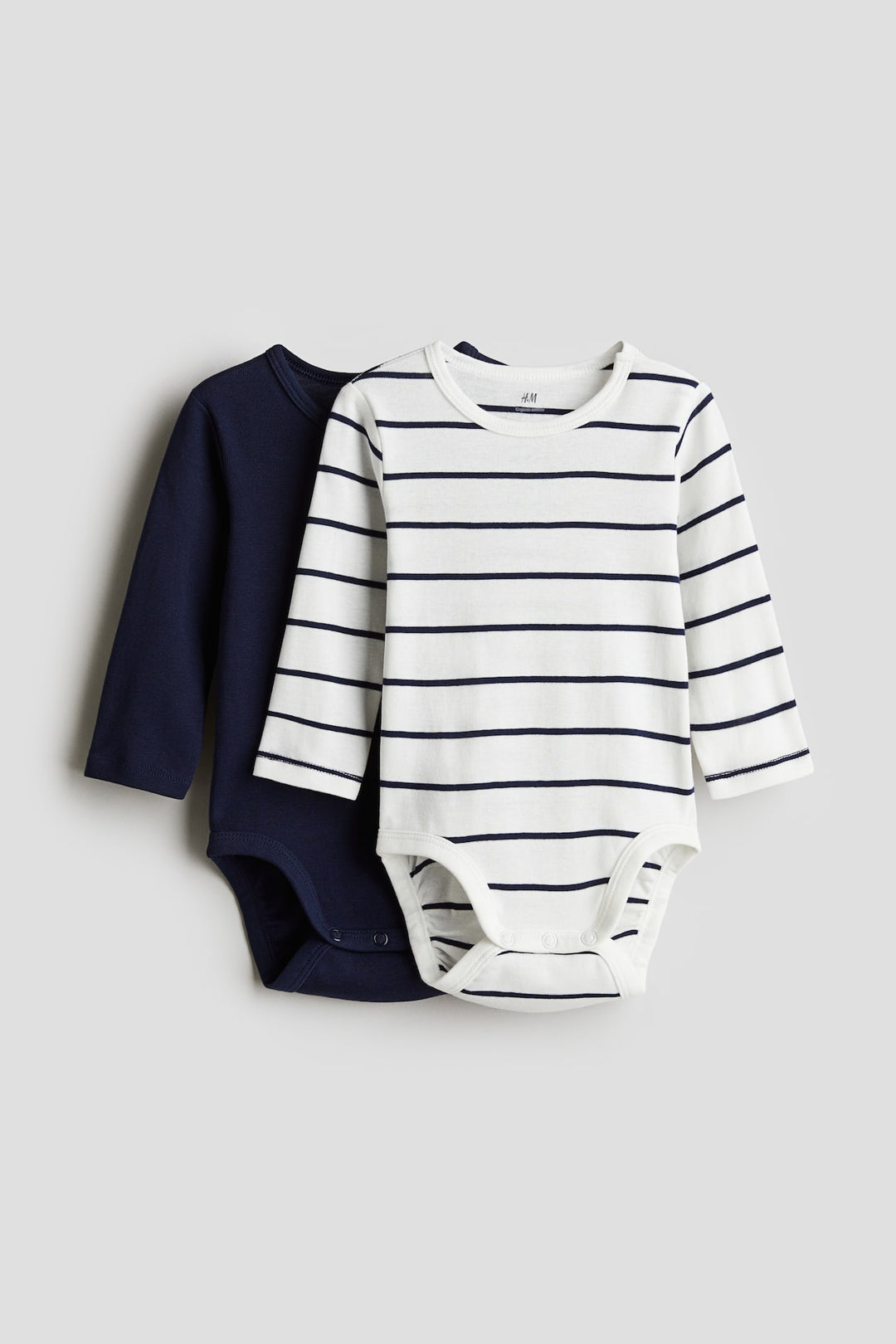 H&M 2-pack Long-sleeved Bodysuits