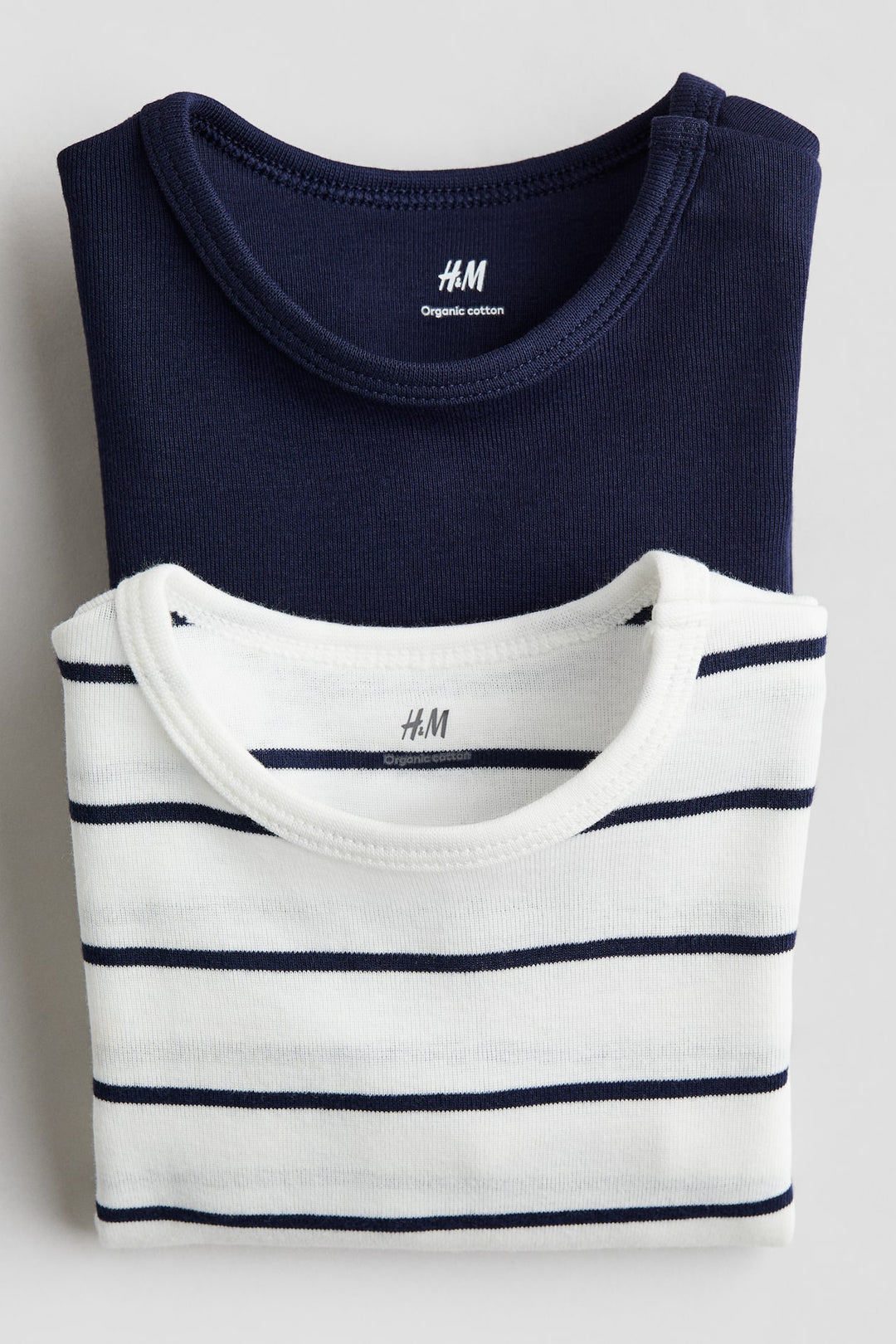 H&M 2-pack Long-sleeved Bodysuits