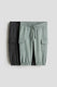 Dark gray/dusty turquoise