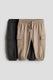 Dark gray/beige