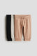 Beige/black
