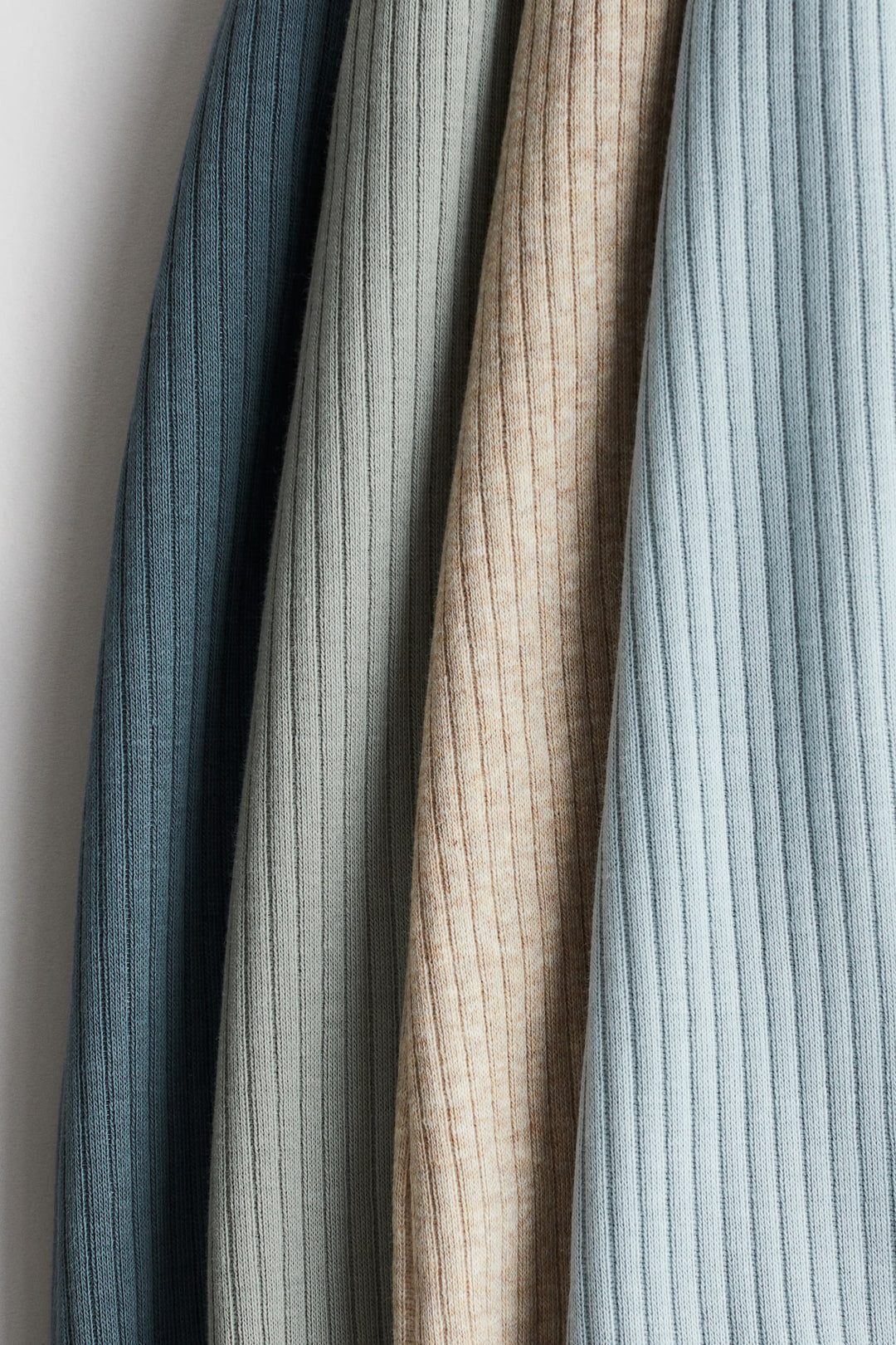 H&M 4-pack Ribbed Cotton Pants