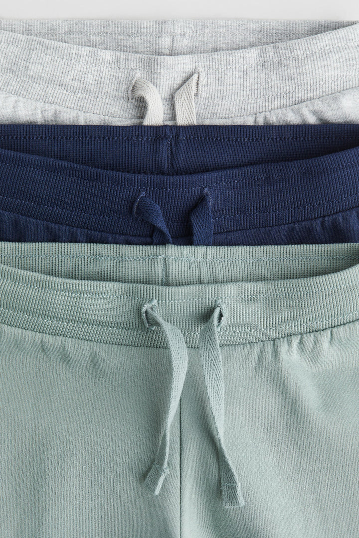 H&M 3-pack Cotton Joggers