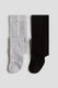 Light gray melange/black
