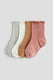 Light dusty green/dusty pink