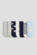 Navy blue/teddy bears
