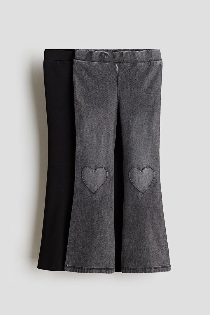 H&M 2-pack Flared Jeggings