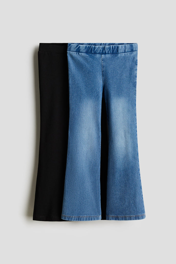 H&M 2-pack Flared Jeggings