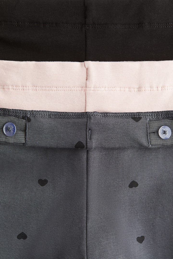H&M 3-pack Brushed-Inside Jersey Leggings