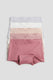 Dusty pink/light gray