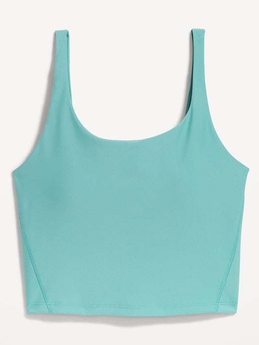 Old Navy Light Support PowerSoft Longline Sports Bra