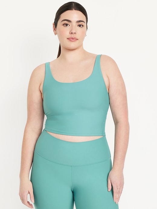 Old Navy Light Support PowerSoft Longline Sports Bra