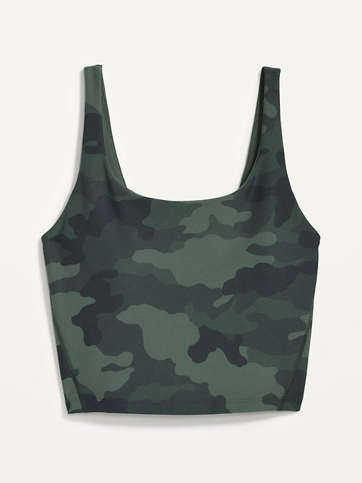 Old Navy Light Support PowerSoft Longline Sports Bra