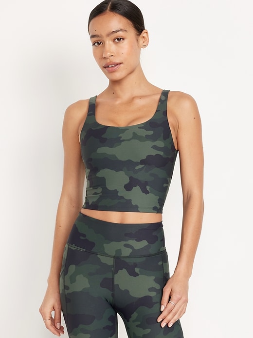 Old Navy Light Support PowerSoft Longline Sports Bra
