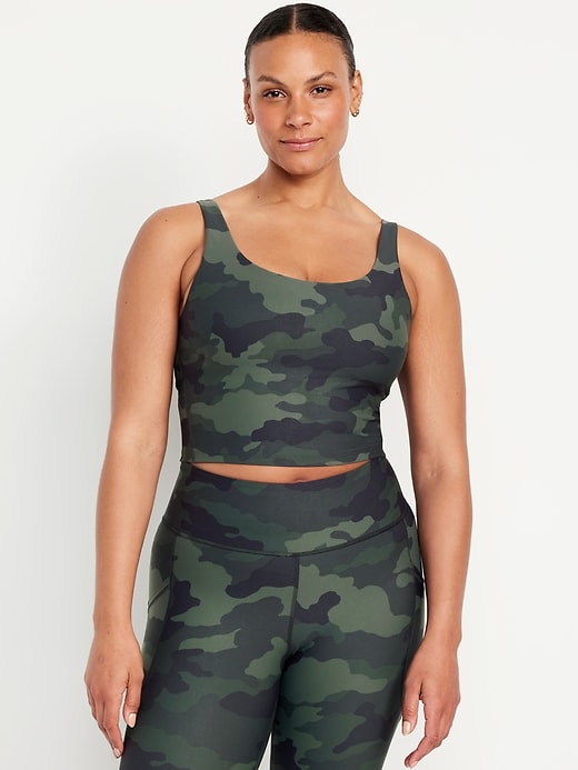 Old Navy Light Support PowerSoft Longline Sports Bra