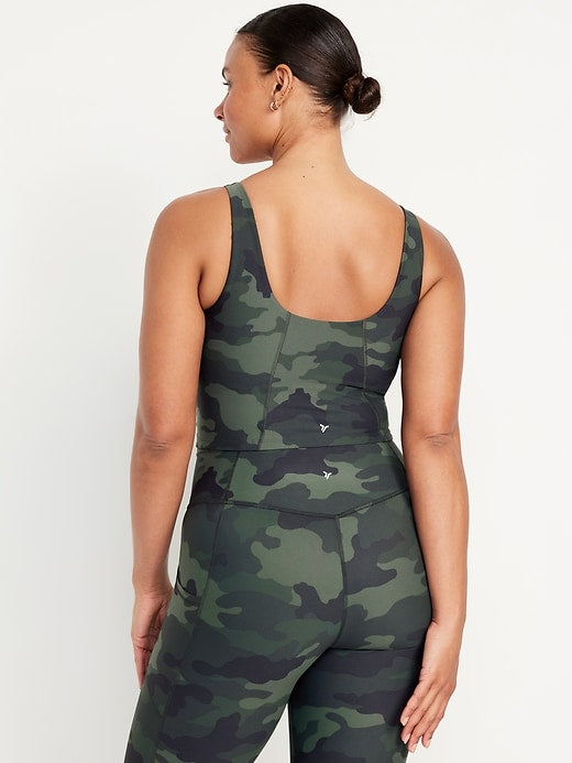 Old Navy Light Support PowerSoft Longline Sports Bra