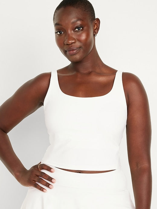 Old Navy Light Support PowerSoft Longline Sports Bra