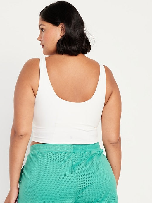 Old Navy Light Support PowerSoft Longline Sports Bra