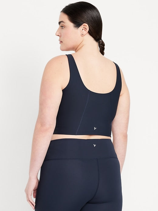 Old Navy Light Support PowerSoft Longline Sports Bra