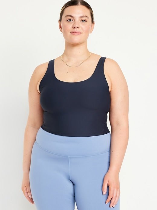 Old Navy Light Support PowerSoft Longline Sports Bra