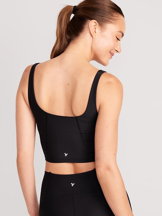Old Navy Light Support PowerSoft Longline Sports Bra