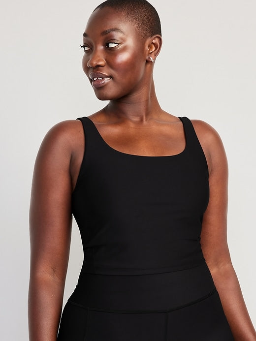 Old Navy Light Support PowerSoft Longline Sports Bra