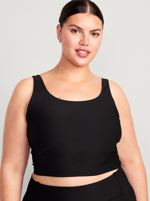 Old Navy Light Support PowerSoft Longline Sports Bra