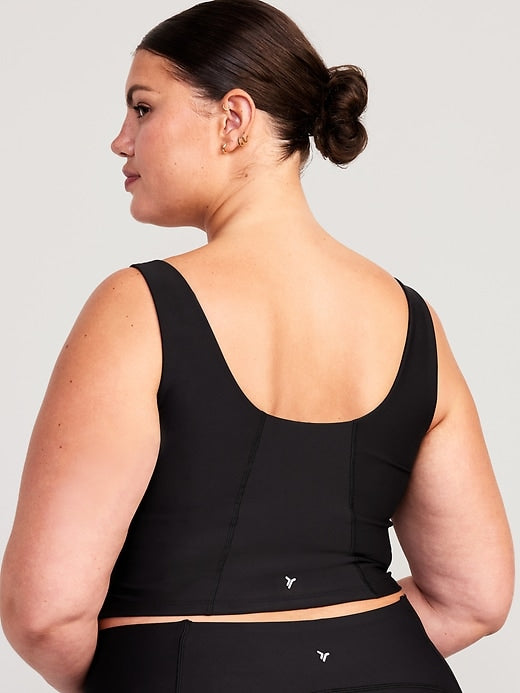 Old Navy Light Support PowerSoft Longline Sports Bra