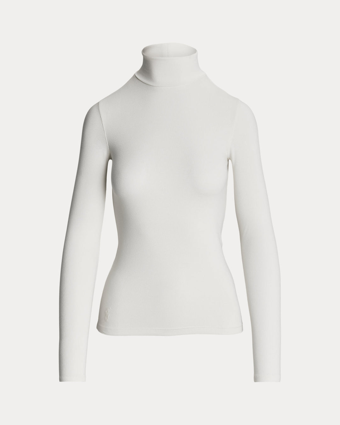 Ralph Lauren Stretch Ribbed Turtleneck