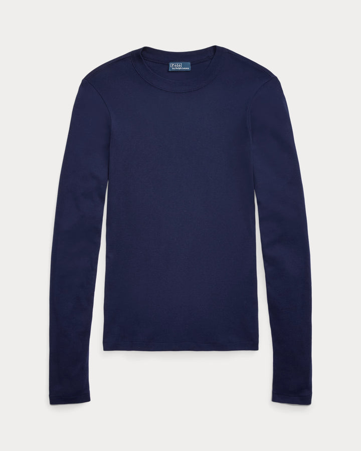 Ralph Lauren Slim Fit Cotton Long-Sleeve Tee