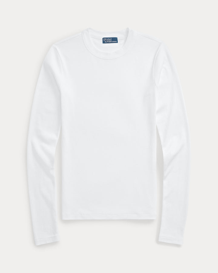 Ralph Lauren Slim Fit Cotton Long-Sleeve Tee