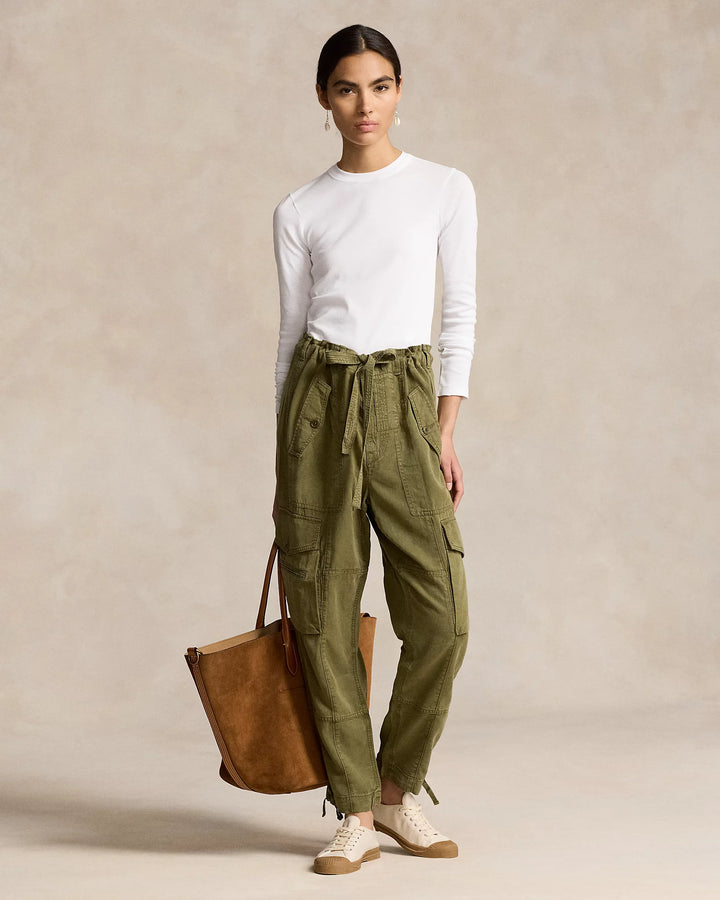 Ralph Lauren Slim Fit Cotton Long-Sleeve Tee
