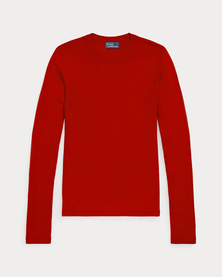 Ralph Lauren Slim Fit Cotton Long-Sleeve Tee