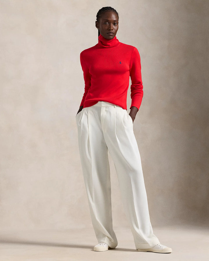 Ralph Lauren Cotton-Blend Turtleneck