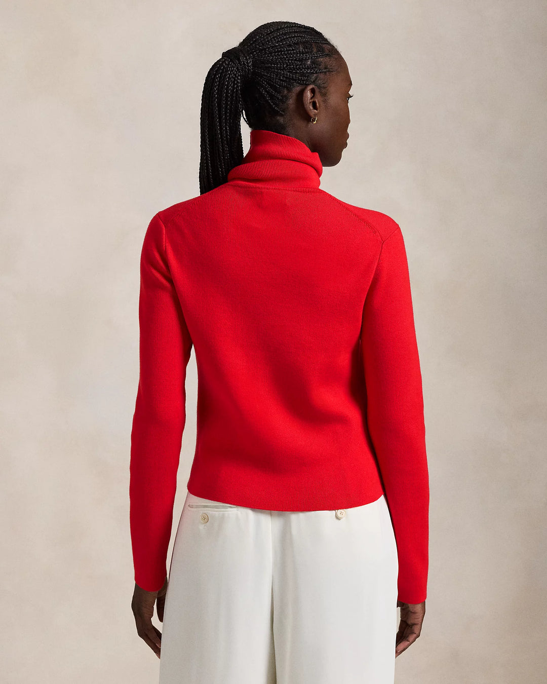 Ralph Lauren Cotton-Blend Turtleneck