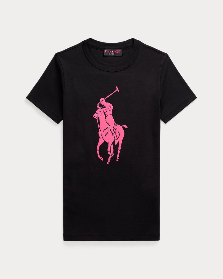 Ralph Lauren Pink Pony Cotton Crewneck Tee