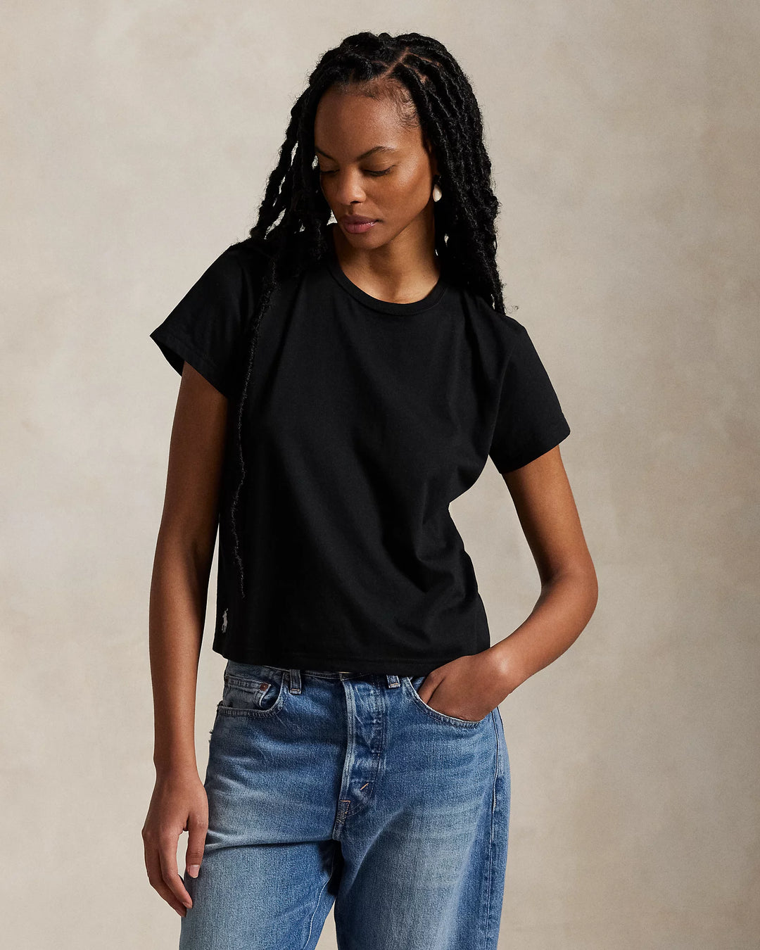 Ralph Lauren Shrunken Fit Jersey Tee